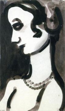 Hortense / Virgins And Non-virgins Artwork by Georges Rouault