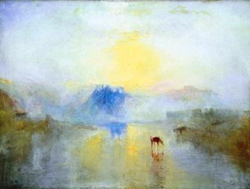 Norham Castle, Sunrise Artwork by Joseph Mallord William Turner