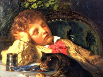 An Opportune Moment Artwork by Sophie Anderson
