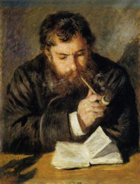 Claude Monet Artwork by Pierre Auguste Renoir