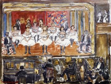 The End Men Artwork by Maurice Prendergast