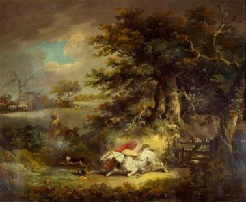 Hunting Scene Artwork by George Morland