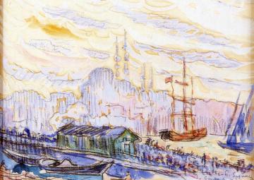 Constantinople Artwork by Paul Signac