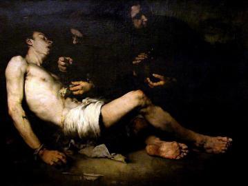 Saint Sébastien martyr Artwork by Theodule Ribot