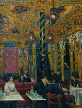 The Café Royal Artwork by Charles Ginner