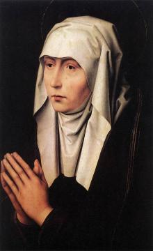 Mater Dolorosa Artwork by Hans Memling
