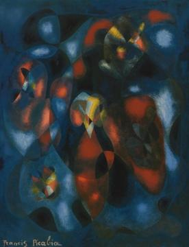 Composition Abstraite Artwork by Francis Picabia