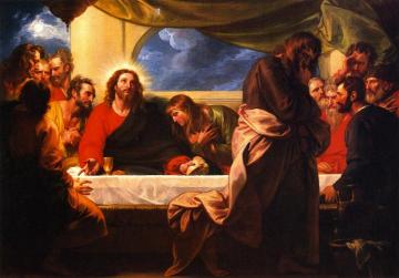 The Last Supper Artwork by Benjamin West