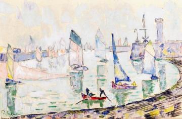 Saint-Gilles Croix-de-Vie Artwork by Paul Signac