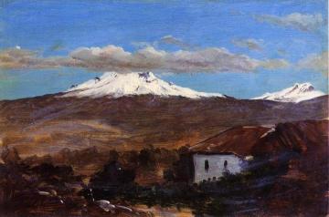 Mount Chimborazo, Ecuador, Shown From Riiobamba Artwork by Frederic Edwin Church