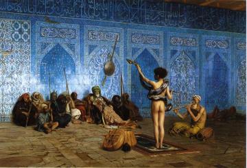 Snake Charmer Artwork by Jean Leon Gerome