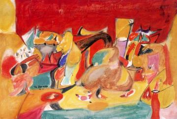 Crooked Run Artwork by Arshile Gorky