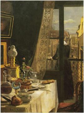 Paris Interior Artwork by Kitty Kielland