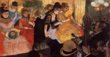 The Cafe Concert Artwork by Edgar Degas