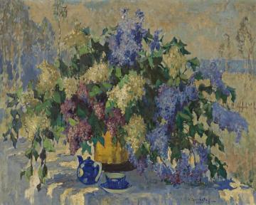 Lilacs Artwork by Konstantin Gorbatov