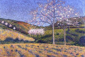 Amendiers En Fleurs Artwork by Achille Lauge