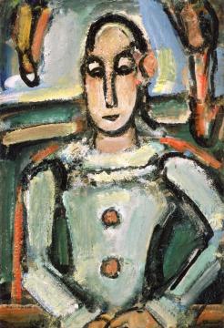 Pierrot Artwork by Georges Rouault