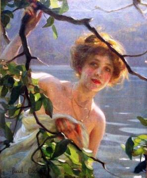 The Bath Artwork by Paul Emile Chabas