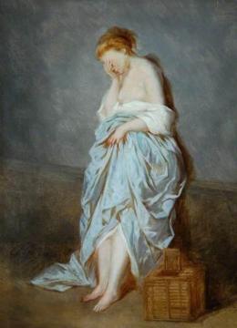 The Lost Bird Artwork by Charles Chaplin