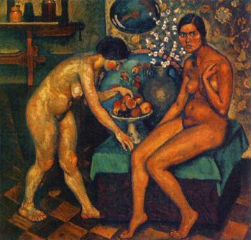 Nudes in the studio Artwork by Ilya Mashkov