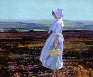 Morning On The Derbyshire Moors Artwork by Stanley Royle