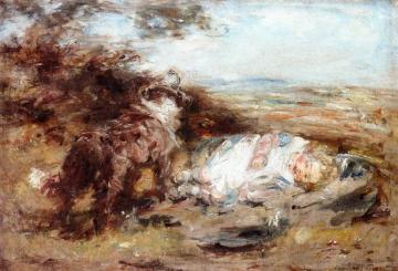 Left in Charge Artwork by William Mctaggart