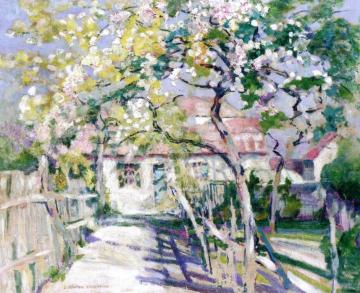 Apple Trees, La Sauvetat Artwork by Victor Charreton