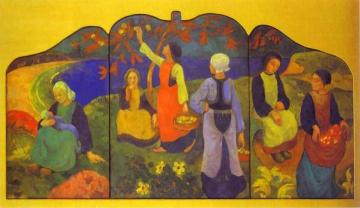 Apple Harvest Artwork by Paul Serusier