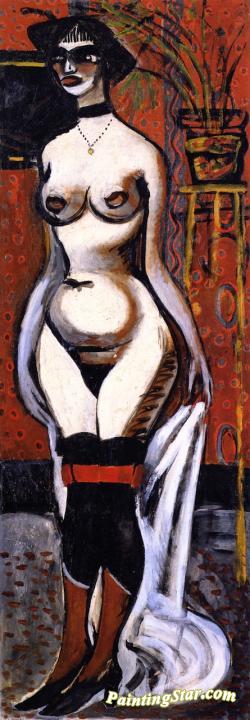 Nude with Towel Artwork by Auguste Chabaud