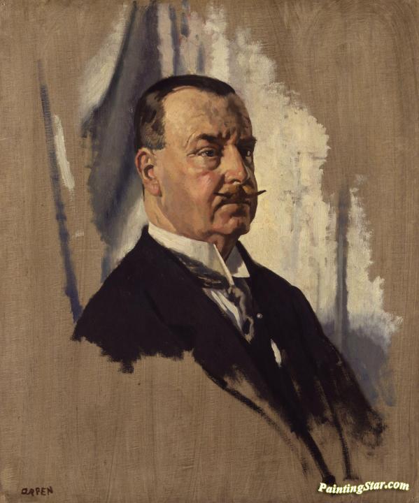 Sir Joseph George Ward Artwork by Sir William Orpen