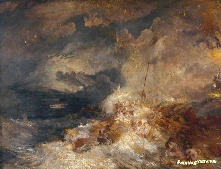 Disaster at Sea Artwork by Joseph Mallord William Turner