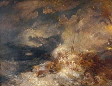 Disaster at Sea Artwork by Joseph Mallord William Turner