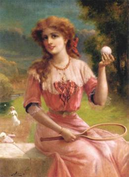 Tennis Anyone? Artwork by Emile Vernon