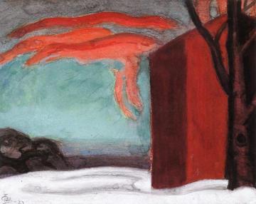 Lent Evening (study) Artwork by Oscar Bluemner