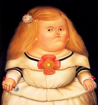 After Velasquez Artwork by Fernando Botero