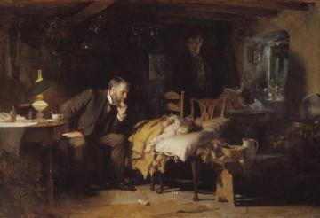 The Doctor Artwork by Sir Luke Fildes