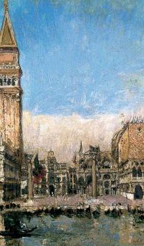 The Piazzetta, Venice Artwork by Walter Richard Sickert