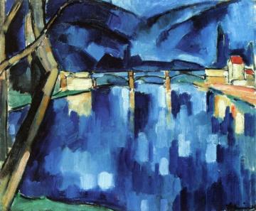 The Pont De Chatou Artwork by Maurice De Vlaminck