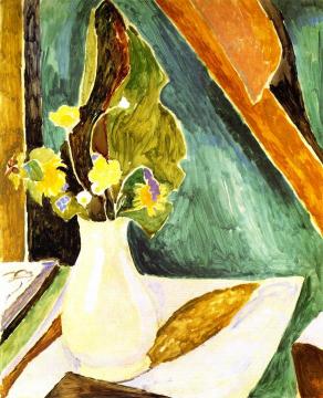 Still Life: Wild Flowers Artwork by Vanessa Bell