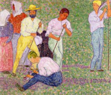 The Harvesters Artwork by Gustave Gildemeister