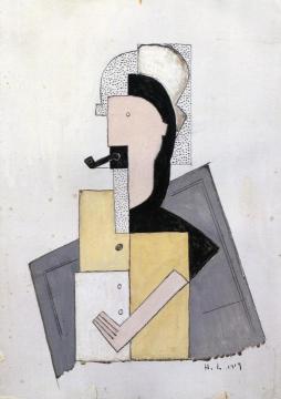 Man With Pipe Artwork by Henri Laurens