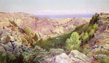 Paradise Valley, Middletown, Rhode Island Artwork by William Trost Richards