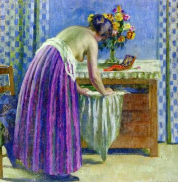 La Toilette No. 2 Artwork by Louis Ritman
