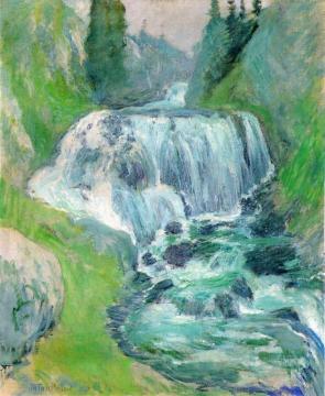 Cascades Artwork by John Twachtman