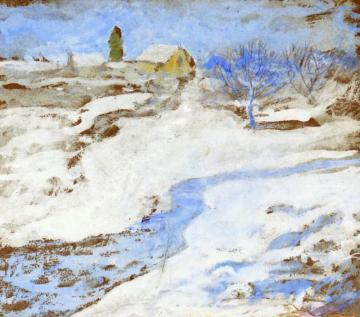Winter Artwork by John Twachtman