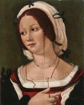 Portrait Of A Lady Artwork by Bartolomeo Veneto