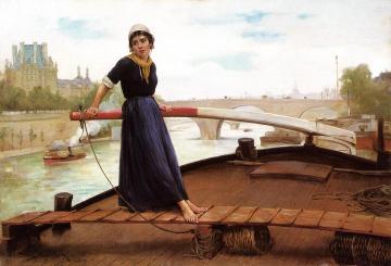 Along the Seine Artwork by Henry Bacon