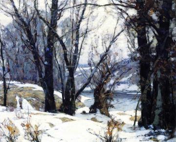 Winter Willows Artwork by John F. Carlson