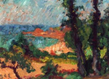 Landscape of Southern France Artwork by Georges D'espagnat