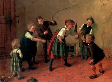 Blind Man's Bluff Artwork by Theodore Kleehaas